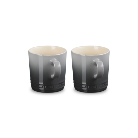 Stoneware Set of 2 Mugs 350ml Flint