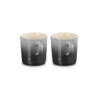 Stoneware Set of 2 Mugs 350ml Flint