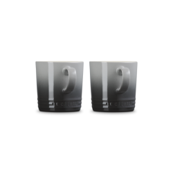 Stoneware Set of 2 Mugs 350ml Flint