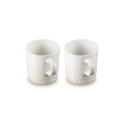 Stoneware Set of 2 London Mugs 350ml Meringue
