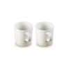 Stoneware Set of 2 London Mugs 350ml Meringue