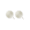 Stoneware Set of 2 London Mugs 350ml Meringue