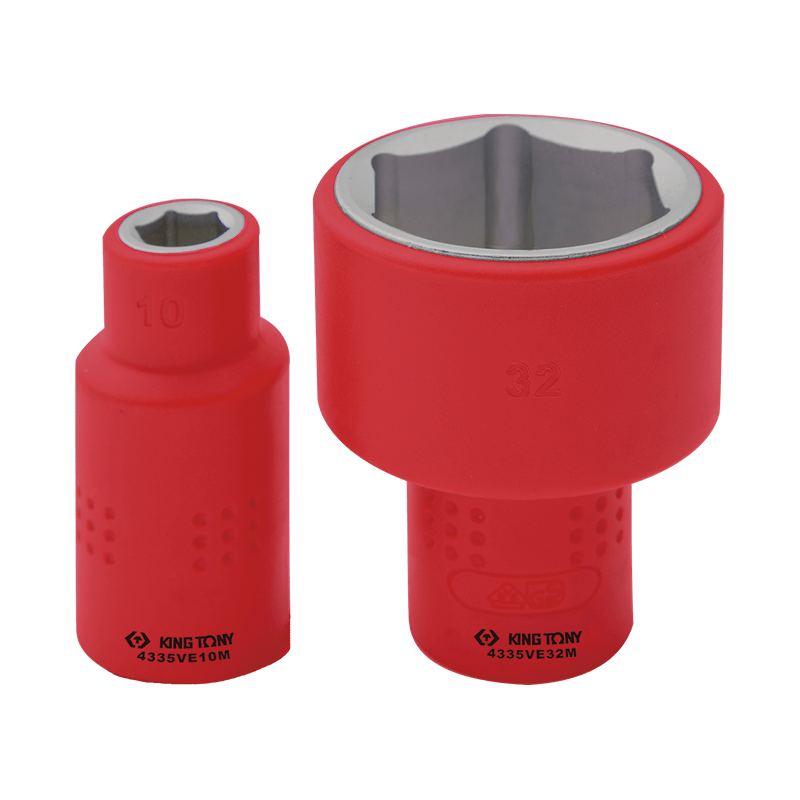 KING TONY 1/2'DR. VDE Insulated Hexagon Bit Socket H14mm