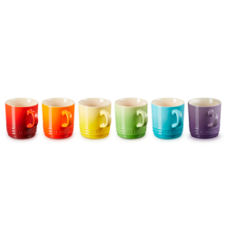 CONJUNTO 6 CANECAS ARCOIRIS 200 ML (PAL