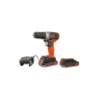 BLACK+DECKER 18V 2,5Ah Lithium Drill Driver with Battery and Charger