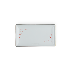 Rectangular Plate Hearts 28cm - L'Amour