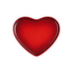 Heart Plate 32cm Cerise - L'Amour