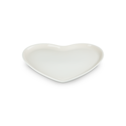 Prato Coração 32cm Merengue - L'Amour