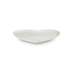 Heart Plate 32cm Meringue - L'Amour