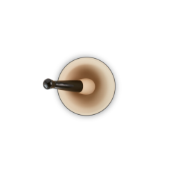 Stoneware Pestle & Mortar 300ml Black Onyx