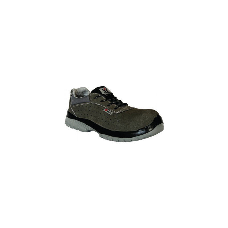 Sapatos Camurça Acra S1P Compósito PU SRC nº 38 Cinzento CHEMITOOL SAFETY
