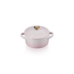 Mini Cocotte Corazón Shell Pink - L'Amour