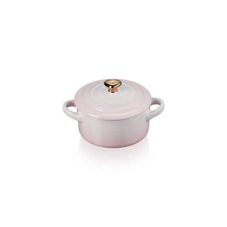 Mini Cocotte Corazón Shell Pink - L'Amour