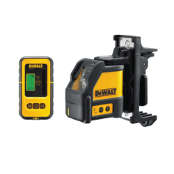 DeWalt Cross Line Red Laser With Detector