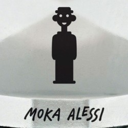 Cafetera para Café Exprés. 70ml - Moka Alessi