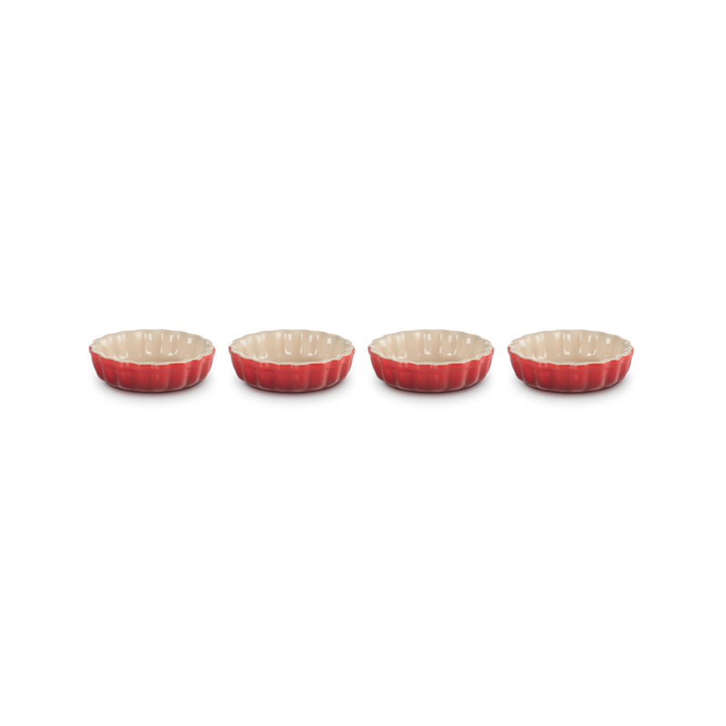 SET 4 TARTALETAS 11 CM CEREZA SET 4 TARTALETAS 11 CM CEREZA