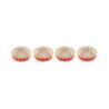 Set of 4 Fluted Flan Dishes 11cm Volcanic - Heritage