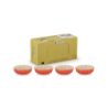 Set of 4 Fluted Flan Dishes 11cm Volcanic - Heritage