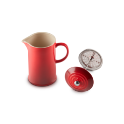 Stoneware Cafetière 1L Cerise