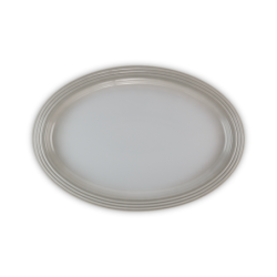 Oval Serving Platter Mist Grey 46cm - Vancouver
