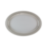 Oval Serving Platter Mist Grey 46cm - Vancouver