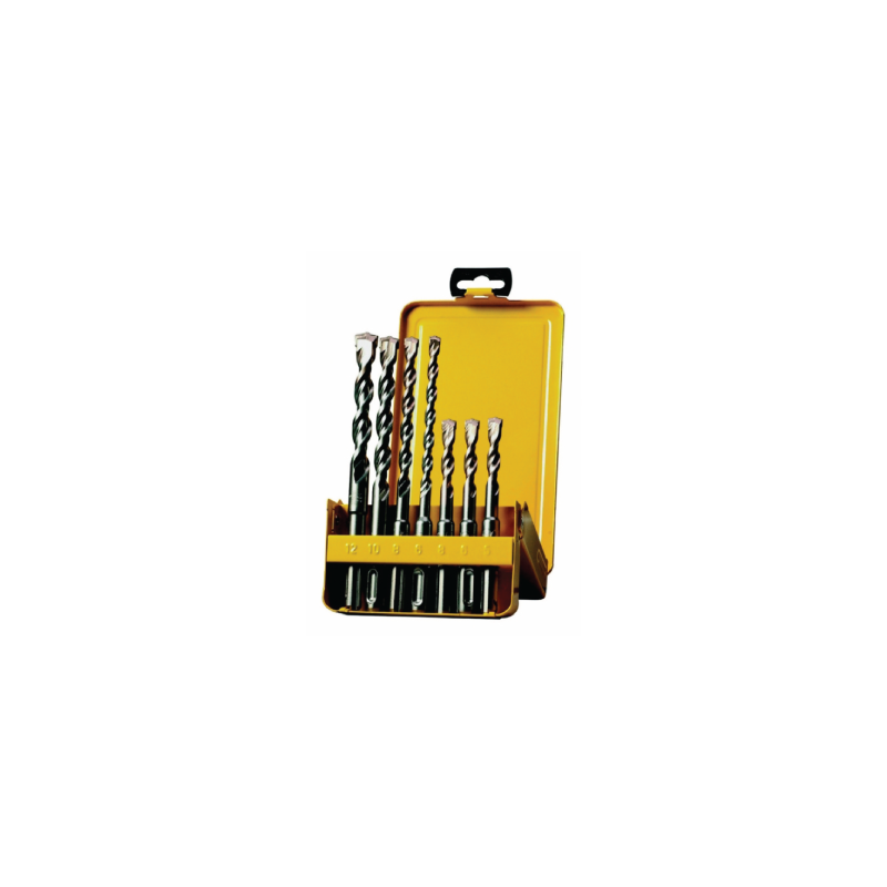 DeWalt Set of 7 stone drill bits 5,6x2,8x2,10,12mm