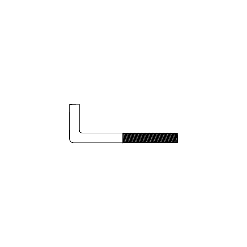 LV033-ZN CHUMBADOURO L 4.8 M30X1000D=150