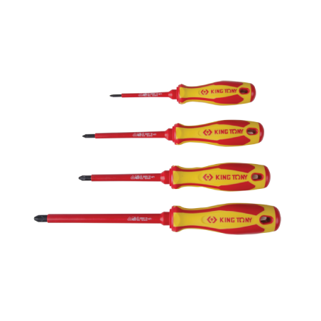 KING TONY PHILLIPS® Insulated Screwdriver PH3 150mm 1000V