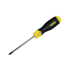 STANLEY® Cushion Grip Pozidriv Screwdriver Pz2x100