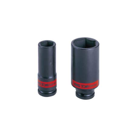 KING TONY Deep Impact Socket 6 Points 7/16 - 1/2'