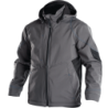 DASSY Gravity Softshell Jacket L +/- 280 g/m² Grey/Black