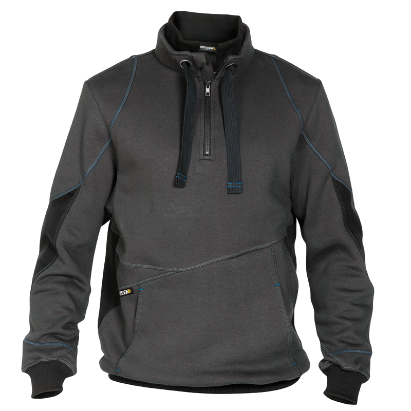 Sudadera Stellar S +/- 290 g/m² Gris/Negro DASSY Sudadera Stellar S +/- 290 g/m² Gris/Negro DASSY
