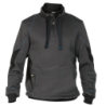 Sudadera Stellar S +/- 290 g/m² Gris/Negro DASSY