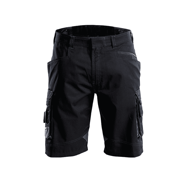 DASSY Cosmic Work Shorts n.º 58 +/- 250 g/m² Black/Grey