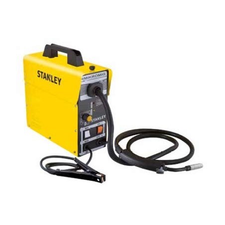 STANLEY WELDING 230V MIKROMIG MOG Welding Machine (No Gas) Compact 95A Flux Cored Wire Accessoried