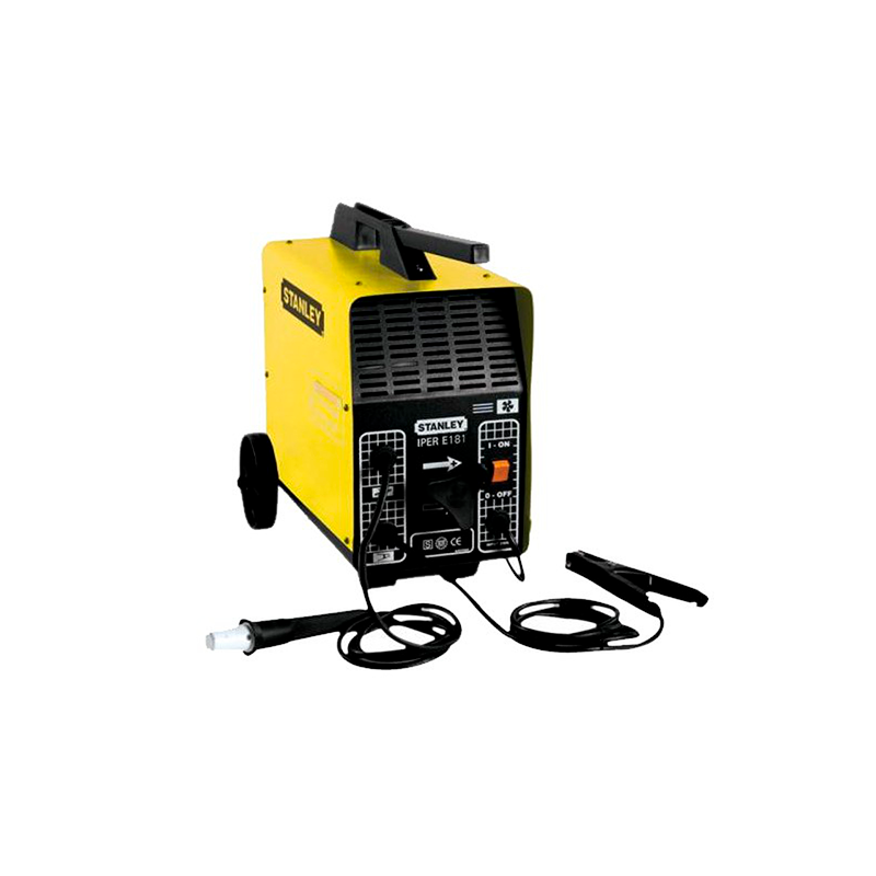 STANLEY WELDING IPER E181 230V Welding Machine for Rutile Electrodes in AC + Thermostat + Trolley + Cooling By Air Forced