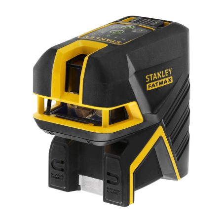 STANLEY® FATMAX® Cross Shaped Laser Level + 5 Spot Li-Ion Green