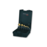 TERRAX by RUKO Taper and Deburring Countersinker Sets DIN 335 Type C 90° HSS-TiN, in Plastic Case