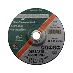 ADVANCE Universal Use Rebar Disc - Steel/Inox (Ø 178 mm)