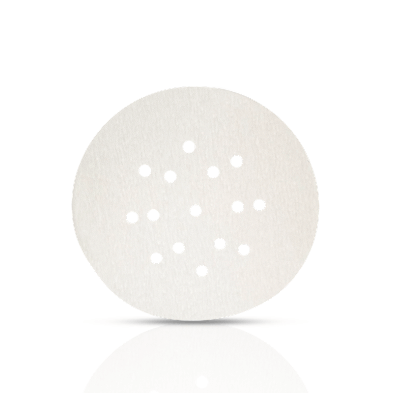 Disco de Lixa Autoaderente 225mm G80 com 15 Furos PROGRIP WHITE CHEMITOOL
