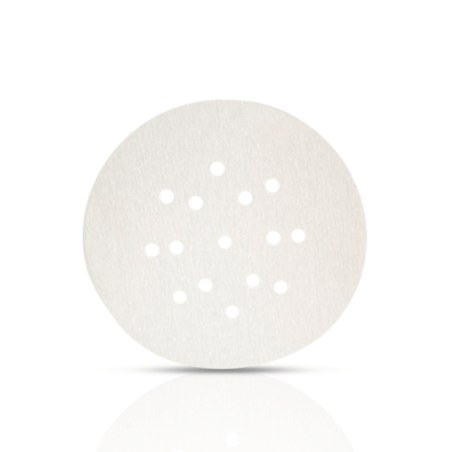 Disco de Lixa Autoaderente 225mm G80 com 15 Furos PROGRIP WHITE CHEMITOOL