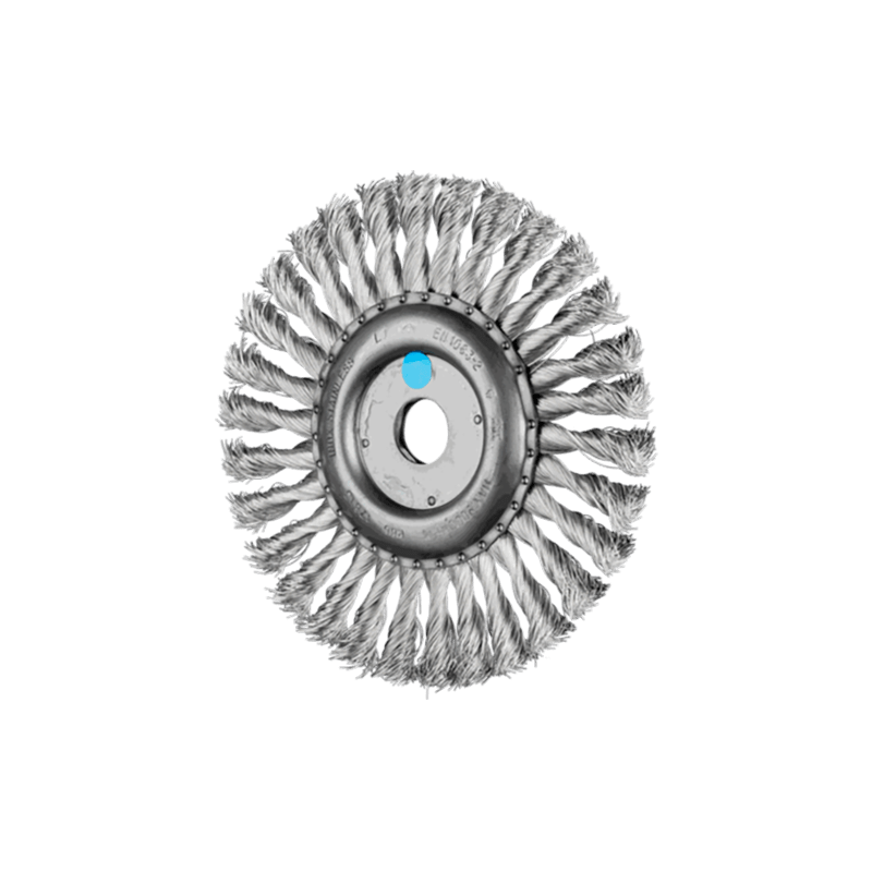 PFERD Wheel Brushes, Knotted - Stainless Steel Wire (Inox) RBG 17813/22,2 Inox 0,35 (10 Un) PFERD Wheel Brushes, Knotted - Stainless Steel Wire (Inox) RBG 17813/22,2 Inox 0,35 (10 Un)