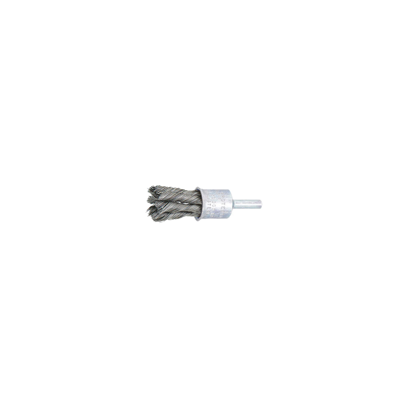 PFERD Shank Mounted End Brushes, Knotted - Steel Wire (ST) PBG 1919/6 ST 0,35 (CX 10 Un) PFERD Shank Mounted End Brushes, Knotted - Steel Wire (ST) PBG 1919/6 ST 0,35 (CX 10 Un)