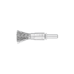 PFERD Shank Mounted End Brushes, Crimped - Steel Wire (ST) Combitwist Type PBU 1010/6 ST 0,20