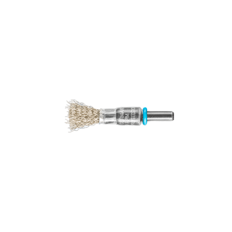 PFERD Shank Mounted End Brushes, Crimped - Stainless Steel Wire (Inox) Combitwist Type PBU 1010/6 Inox 0,20