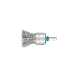 PFERD Shank Mounted End Brushes, Crimped - Stainless Steel Wire (Inox) Combitwist Type PBU 2020/6 Inox 0,20 (CX 10 Un)