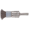 PFERD Shanked Mounted End Brushes, Crimped, With Bridle - Stainless Steel Wire (Inox) PBUr 1212/6 Inox (Ø 0,2 mm)
