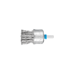 PFERD Shank Mounted End Brushes, Knotted - Stainless Steel Wire (Inox) PBG 3030/6 Inox 0,35 (CX 10 Un) PFERD