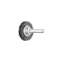 PFERD Shank Mounted Wheel Brushes, Crimped - Steel Wire (ST) RBU 3006/6 ST 0,20 (BL 10 Un)