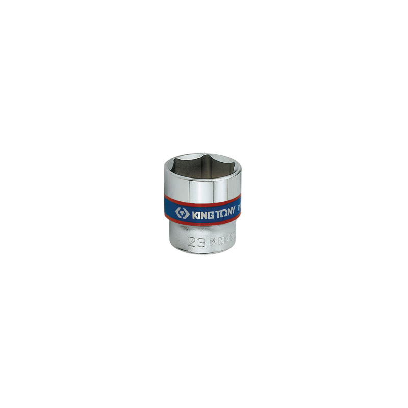 KING TONY 3/8' 6 Points Standard Metric Socket 17mm